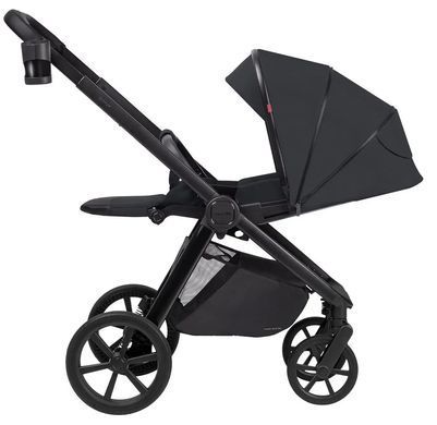 Коляска універсальна 2 в 1, візочок CARRELLO Omega CRL-6540 (2in1) Cosmo Black, чорна, Карелло Омега