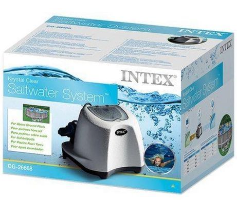 Хлоргенератор, система очистки соленой водой, хлор 5 г/ч, ECO5220/QS500, Intex 26668