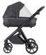 Коляска універсальна 2 в 1, візочок CARRELLO Omega CRL-6540/1 (2in1) Meteor Grey + ліхтарик, сіра, Карелло Омега
