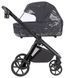 Коляска універсальна 2 в 1, візочок CARRELLO Omega CRL-6540/1 (2in1) Meteor Grey + ліхтарик, сіра, Карелло Омега