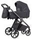 Коляска універсальна 2 в 1, візочок CARRELLO Omega CRL-6540/1 (2in1) Meteor Grey + ліхтарик, сіра, Карелло Омега
