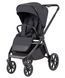 Коляска універсальна 2 в 1, візочок CARRELLO Omega CRL-6540/1 (2in1) Meteor Grey + ліхтарик, сіра, Карелло Омега