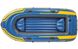 Надувная трехместная лодка Intex "Challenger3 Set", 68370, весла + насос, 295*137*43 см, до 200кг