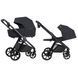 Коляска універсальна 2 в 1, візочок CARRELLO Omega CRL-6540 (2in1) Cosmo Black, чорна, Карелло Омега