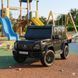 Електромобіль дитячий двомісний джип із м'яким сидінням Мерседес M 5880EBLRS-2(24V) фарбований