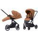 Коляска прогулочная CARRELLO Alfa CRL-5508 Sunset Orange, оранжевая Карелло Альфа