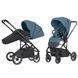 Коляска прогулочная CARRELLO Alfa CRL-5508 BF Indigo Blue, синяя Карелло Альфа
