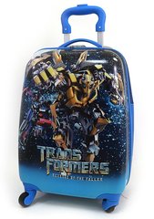 Детский чемодан дорожный на колесах 16" «Трансформер» Transformers-6, 520430