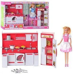 Кухня игрушечная с куклой, Defa 8085