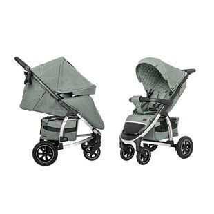 Коляска прогулянкова, візочок, Carrello Vista CRL-5511 Olive Green, оливкова, Карелло Віста, до22кг, надувні колеса