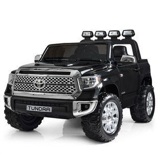 Електромобіль дитячий двомісний джип Toyota з м'яким сидінням (JJ2266AEBLR-2)