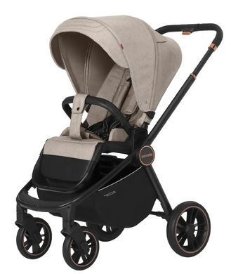Коляска універсальна 2 в 1, CARRELLO Epica CRL-8510/1 (2in1) Almond Beige, бежева, Карелло Епіка