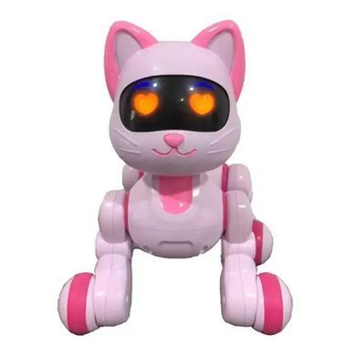 Інтерактивний Кіт-робот, Happy Kitten, на радіокеруванні, рожевий, 6602