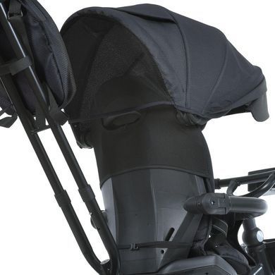 Велосипед трехколесный с родительской ручкой, поворотное сиденье EL CAMINO Modena ME 1193 Dark Gray