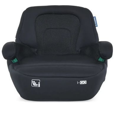 Автокрісло-бустер з підлокітниками (на зріст 125-150см), ISOFIX, EL CAMINO i-GO ME 1112 Black