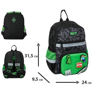 Рюкзак дитячий Yes Minecraft K-45XS