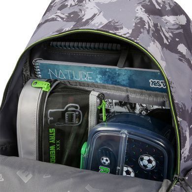 Рюкзак школьный Yes Grey TS-60L