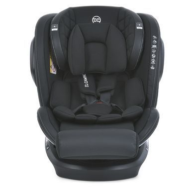 Автокресло детское EL CAMINO, Evolution 360, 0-36 кг, черное, ME 1045 Melange Black