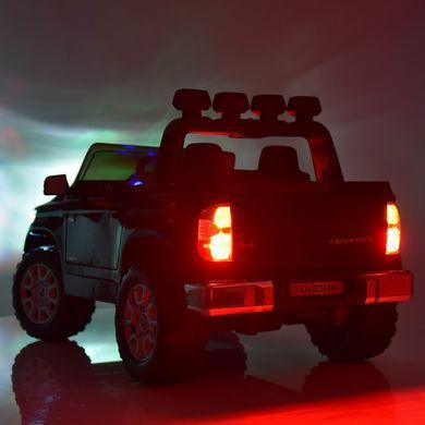 Електромобіль дитячий двомісний джип Toyota з м'яким сидінням (JJ2266AEBLR-2)