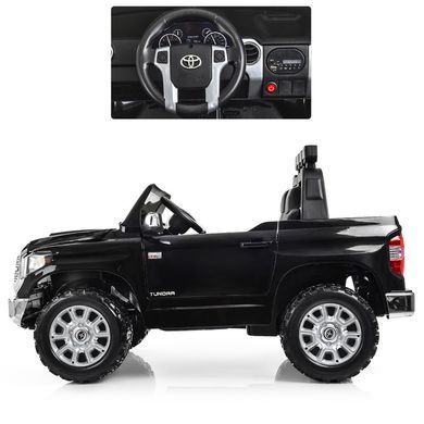 Електромобіль дитячий двомісний джип Toyota з м'яким сидінням (JJ2266AEBLR-2)