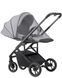 Коляска прогулянкова, візочок CARRELLO Alfa CRL-5508 Feather Grey, світло-сіра Карелло Альфа