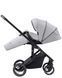 Коляска прогулянкова, візочок CARRELLO Alfa CRL-5508 Feather Grey, світло-сіра Карелло Альфа