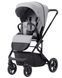 Коляска прогулянкова, візочок CARRELLO Alfa CRL-5508 Feather Grey, світло-сіра Карелло Альфа