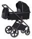 Коляска универсальная 2 в 1, CARRELLO Ultimo CRL-6518 Sable Black, черная, Карелло Ультимо