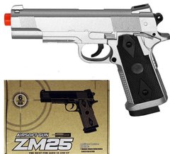 Пистолет игрушечный с пульками «Colt 1911 mini», металл/пластик, 22*16.5 см, CYMA ZM25