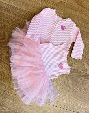 Одежда для куклы (born, reborn) высотой 55-60см. Кофточка, платье. BB4