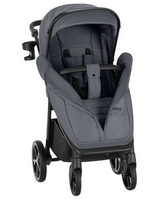 Коляска прогулянкова CARRELLO Bravo SL CRL-5520 Deep Grey, сіра, візочок Карелло Браво