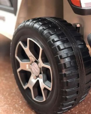 Электромобиль детский двухместный машина джип с мягким сидением M 4176EBLR-1