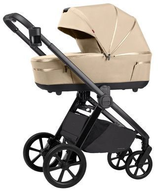 Коляска универсальная 2 в 1, CARRELLO Omega CRL-6540 (2in1) Solar Beige, бежевая, Карелло Омега