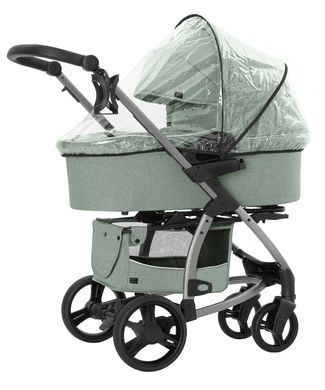Коляска универсальная 2 в 1, CARRELLO Vista CRL-6501/1 2in1 Olive Green, зелёная, Карелло Виста