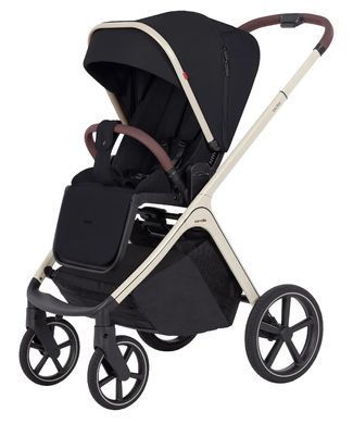 Коляска універсальна 2 в 1, CARRELLO Vector CRL-6550 2в1 Pearl Black, чорна, Карелло Вектор