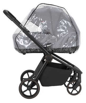 Коляска универсальная 2 в 1, CARRELLO Epica CRL-8510 (2in1) Silver Grey, светло-серая, Карелло Эпика
