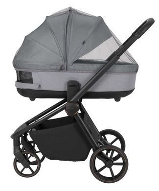 Коляска универсальная 2 в 1, CARRELLO Epica CRL-8510 (2in1) Silver Grey, светло-серая, Карелло Эпика