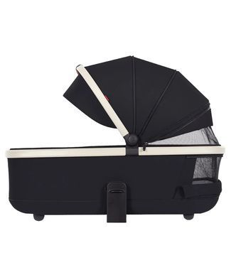 Коляска універсальна 2 в 1, CARRELLO Vector CRL-6550 2в1 Pearl Black, чорна, Карелло Вектор