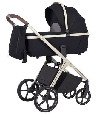 Коляска універсальна 2 в 1, CARRELLO Vector CRL-6550 2в1 Pearl Black, чорна, Карелло Вектор