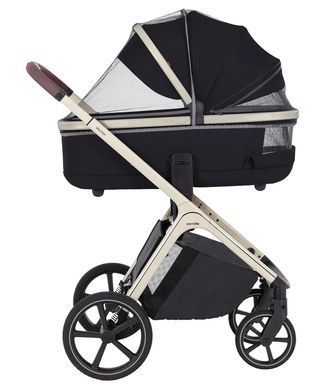Коляска універсальна 2 в 1, CARRELLO Vector CRL-6550 2в1 Pearl Black, чорна, Карелло Вектор