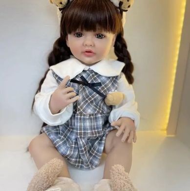 Кукла виниловая 55см, ручная работа, изысканная кукла для девочки, Reborn Baby Doll 33