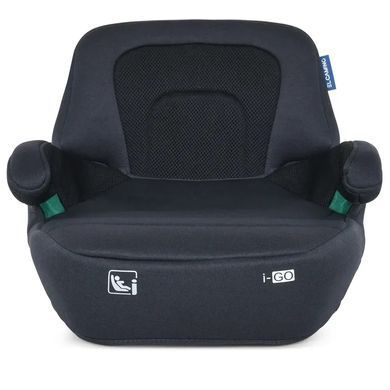 Автокресло-бустер с подлокотниками (на рост 125-150см), ISOFIX, El Camino i-GO ME 1112 Anthracite