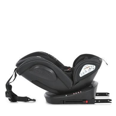 Автокрісло дитяче EL CAMINO, Evolution 360, 0-36 кг, чорне, ME 1045 Moon Black