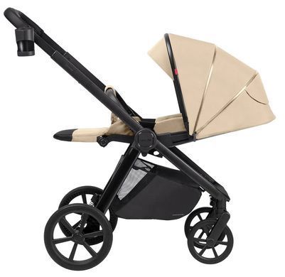 Коляска универсальная 2 в 1, CARRELLO Omega CRL-6540 (2in1) Solar Beige, бежевая, Карелло Омега