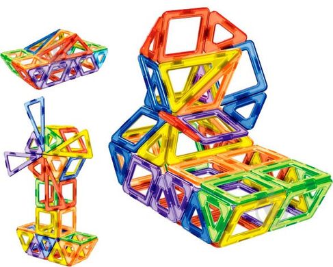 Конструктор магнитный Magnetic Sheet "Водный транспорт", 104 дет., LT1004