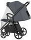 Коляска прогулянкова CARRELLO Bravo SL CRL-5520 Deep Grey, сіра, візочок Карелло Браво