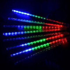 Гирлянда LED "Тающие сосульки", "Метеоритный дождь", капли. 50см. Цветная.