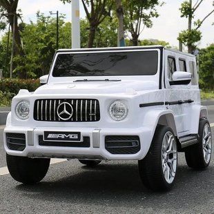 Дитячий електромобіль одномісний Джип з м'яким сидінням Мерседес (M 4214EBLR-1)