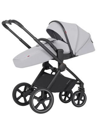 Коляска універсальна 2 в 1, CARRELLO Ultimo CRL-6528 (2in1) Arctic Grey, світло-сіра, Карелло Ультімо