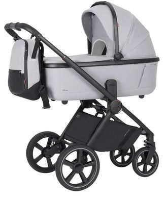Коляска універсальна 2 в 1, CARRELLO Ultimo CRL-6528 (2in1) Arctic Grey, світло-сіра, Карелло Ультімо